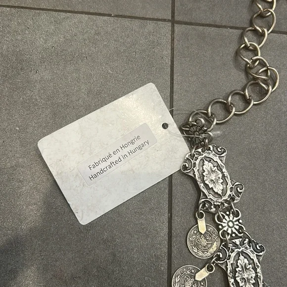 Silk Road Design Pewter Belt - Picture 11 of 11